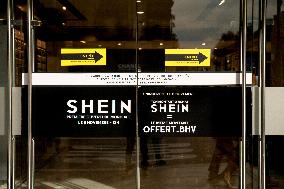 Shein Opens at BHV - Paris