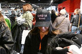 Shein Opens at BHV - Paris