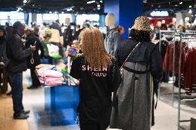 Shein Opens at BHV - Paris
