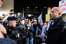 Protest Against Shein's Opening at BHV - Paris