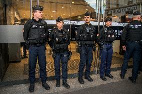 Protest Against Shein's Opening at BHV - Paris