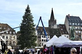 Strasbourg Is Preparing for The Festive Season - France