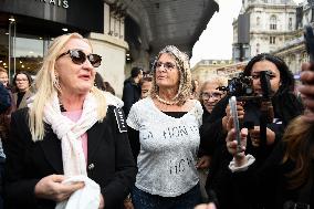 Protest Against Shein's Opening at BHV - Paris