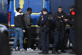 Influencer Wili la Prod Near the BHV Store - Paris