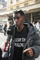 Influencer Wili la Prod Near the BHV Store - Paris