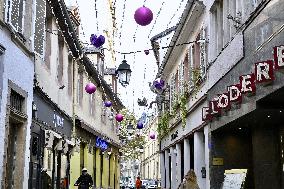 Strasbourg Is Preparing for The Festive Season - France
