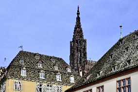 Strasbourg Is Preparing for The Festive Season - France