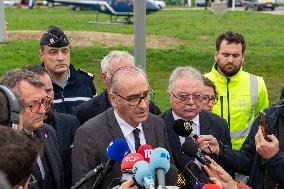 Laurent Nunez After Driver Rams Into Pedestrians in Western France - Island of Oleron