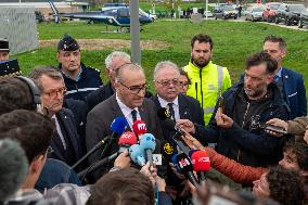Laurent Nunez After Driver Rams Into Pedestrians in Western France - Island of Oleron