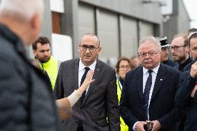 Laurent Nunez After Driver Rams Into Pedestrians in Western France - Island of Oleron