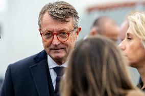 Laurent Nunez After Driver Rams Into Pedestrians in Western France - Island of Oleron