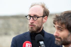 Laurent Nunez After Driver Rams Into Pedestrians in Western France - Island of Oleron