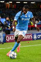 CALCIO - UEFA Champions League - SSC Napoli vs Eintracht Frankfurt