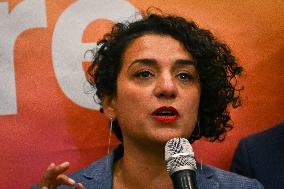 Inauguration of Emmanuel Gregoire local campaign in Paris FA