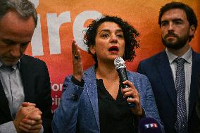 Inauguration of Emmanuel Gregoire local campaign in Paris FA