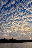 Fish Scale Cloud Landscape in Zaozhuang