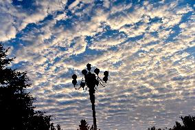 Fish Scale Cloud Landscape in Zaozhuang