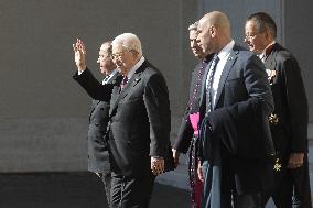 President Abbas Visits Vatican - Italy