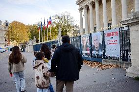 Billboards Jacques Paris and Cecile Kohler - Paris