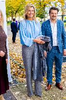 Queen Maxima Visits Enik Recovery College - Utrecht