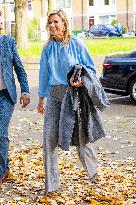 Queen Maxima Visits Enik Recovery College - Utrecht