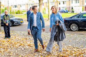 Queen Maxima Visits Enik Recovery College - Utrecht