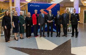 Estonian presidentÂ´s visit to the Estonian Aviation Academy