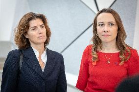 Roland Lescure at the Future4Care Incubator for the French Tech - Paris AJ