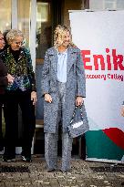 Queen Maxima Visits Enik Recovery College - Utrecht