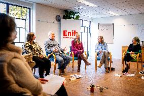 Queen Maxima Visits Enik Recovery College - Utrecht