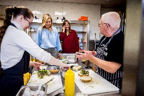 Queen Maxima Visits Enik Recovery College - Utrecht