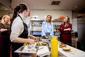 Queen Maxima Visits Enik Recovery College - Utrecht