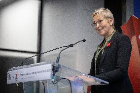 Roland Lescure at the Future4Care Incubator for the French Tech - Paris AJ