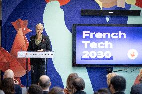 Roland Lescure at the Future4Care Incubator for the French Tech - Paris AJ