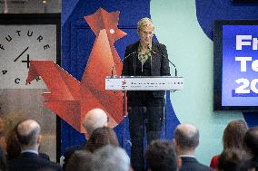 Roland Lescure at the Future4Care Incubator for the French Tech - Paris AJ