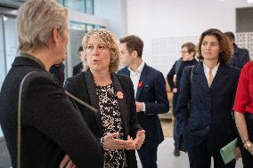 Roland Lescure at the Future4Care Incubator for the French Tech - Paris AJ