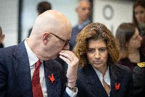 Roland Lescure at the Future4Care Incubator for the French Tech - Paris AJ