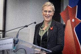 Roland Lescure at the Future4Care Incubator for the French Tech - Paris AJ