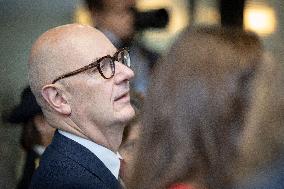 Roland Lescure at the Future4Care Incubator for the French Tech - Paris AJ