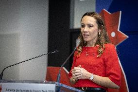 Roland Lescure at the Future4Care Incubator for the French Tech - Paris AJ