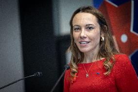 Roland Lescure at the Future4Care Incubator for the French Tech - Paris AJ