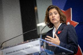 Roland Lescure at the Future4Care Incubator for the French Tech - Paris AJ