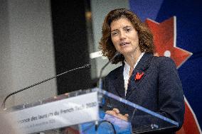 Roland Lescure at the Future4Care Incubator for the French Tech - Paris AJ