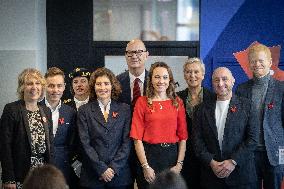 Roland Lescure at the Future4Care Incubator for the French Tech - Paris AJ