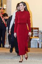 Queen Letizia Presides Over The National Innovation And Design Awards - Madrid - David