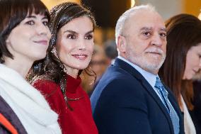 Queen Letizia Presides Over The National Innovation And Design Awards - Madrid - David