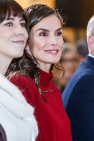 Queen Letizia Presides Over The National Innovation And Design Awards - Madrid - David