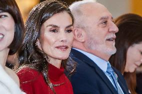 Queen Letizia Presides Over The National Innovation And Design Awards - Madrid - David
