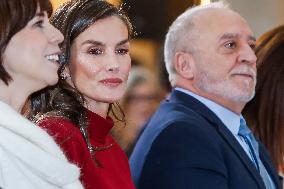 Queen Letizia Presides Over The National Innovation And Design Awards - Madrid - David
