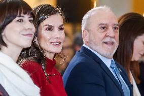 Queen Letizia Presides Over The National Innovation And Design Awards - Madrid - David